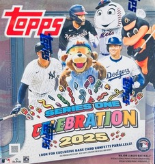 2025 Topps Series 1 MLB Baseball Celebration Mega Box